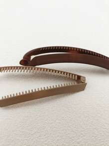 2 buc. Clip de banană minimalist pentru femei pentru decorarea zilnică - Multicolor - Vizualizare 4