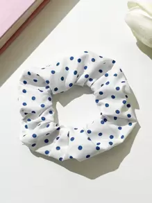 10个装女士格子和花卉图案发圈，休闲发绳，可作发圈、发圈、发饰，可作礼物或马尾辫发饰