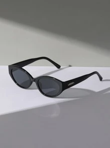 1pc/2pcs/3pcs/5pcs Round Frame Small Cat Eye Glasses, Simple Style Decorative Fashion Eyewear For Daily Wear For Summer Beach Vacation,Outdoor,Travel Preppy Style For Back To School