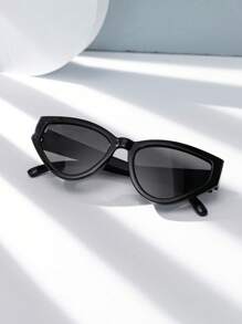 Kính mát mắt mèo cho kỳ nghỉ hè ở bãi biển, ngoài trời, du lịch - màu đen - Xem 3