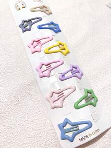 10 cái Clip chụp hình thời trang thiết kế ngôi sao nữ, để trang trí - Nhiều màu - Xem 2