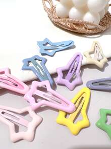 10 cái Clip chụp hình thời trang thiết kế ngôi sao nữ, để trang trí - Nhiều màu - Xem 4