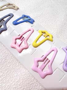 10 cái Clip chụp hình thời trang thiết kế ngôi sao nữ, để trang trí - Nhiều màu - Xem 5