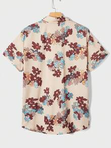 Manfinity Men Floral Print Shirt - Multicolor - View 2