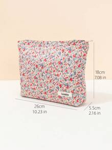 1个装花卉灯芯绒可爱小巧Y2K美学清新柔美花朵大容量六角形化妆包，适合女性和女孩，化妆包，化妆袋，护肤包，洗漱包，收纳袋，旅行必备，邮轮必备，宿舍必备，婚礼伴娘礼物，妈妈礼物，生日礼物，送给朋友和老师的礼物，家居装饰，浴室客厅卧室装饰，浴室收纳，珠宝收纳，唇油收纳，指甲油收纳，化妆旅行洗漱包必备礼品收纳拉链配件指甲包，房间装饰，包包，化妆包，梳妆台，化妆包，旅行必备，化妆品收纳，化妆包，洗漱包，桌面收纳，化妆品包，化妆袋，化妆品收纳，梳妆台配件，化妆袋，化妆包，化妆品包，旅行必备大容量化妆包，女士礼物，圣诞礼物，女士送礼佳品，化妆包，旅行必备 - 彩色 - 查看 6