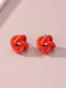 bông tai xoắn - trái cam - Xem 4