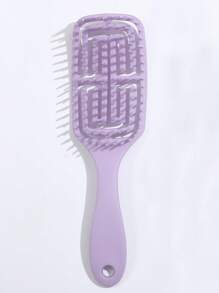 迷你薰衣草空心气垫发梳，发刷，梳子，美发工具，美发产品及配件，适用于理发店、美容院、返校季、旅行度假必备，女士美发配件，发刷，顺发梳，理发师，美发工具，美发产品，刷子，后梳，护发，发刷，梳子，发刷，迷你发刷，卷发产品，美发设备，圣诞节，理发店，美发，木梳，发型，美发，发刷，后梳，造型刷，卷发刷，边缘刷，发梳，梳发，发刷套装，梳发，卷发梳，顺发刷，女士发刷，头发，旅行，美发产品，美发工具，美发用品，理发师，理发师配件，理发店，美发设备 - 淡紫色 - 查看 3