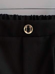 小男童1入組雙排釦西裝外套和1入組長褲