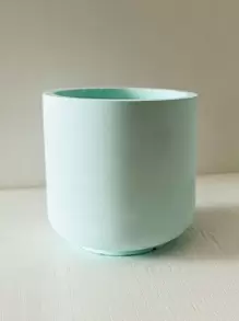 1入組矽膠極簡植物容器設計DIY矽膠模具 - 白色 - 查看 2