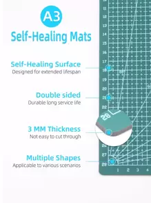 QJH 1入組PVC砧板家用簡約多功能砧板