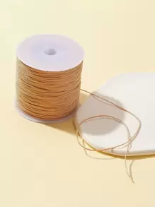 Approx. 100m/Roll 0.8mm Nylon Braided Cord, Suitable For Beaded Jewelry Making