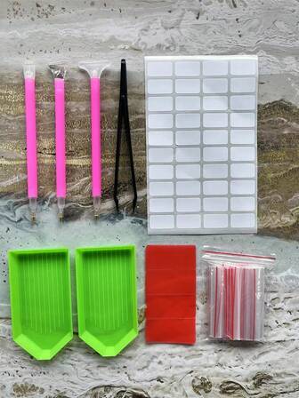 41 piezas Set herramienta DIY diamante