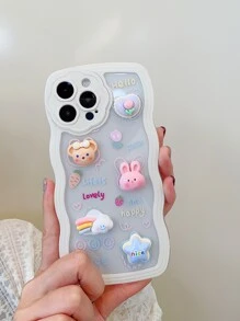 Funda para móvil con dibujos animados conejo & con diseño de estrella - Multicolor - Ver 4