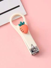 Carrot Decor Nail Clippers - White - View 1
