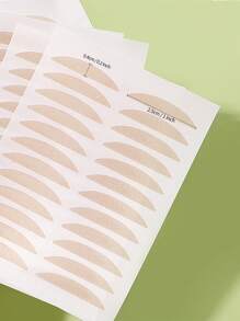 9pcs Double Eyelid Tapes & 1pc Applicator, Instant Eye Lifting, Enlarging Eyes, One-Time Eye Shaping Tool Eyelid Tape, Unisex,Makeup,Cheap,Room Decor,Vanity,Travel,Bedroom,Makeup Accessories,Cheap,Stocking Stuffers,Makeup,Makeup Tools,Cheap Stuff,Gifts,Gifts For Women,Christmas Gifts - Khaki - View 4