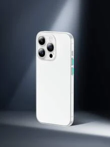 Vỏ điện thoại tối giản - Xanh và trắng - Xem 3