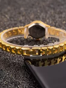 Reloj cuarzo de puntero redondo