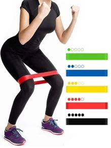 5pcs Fitness Resistance Band - Multicolor - View 1
