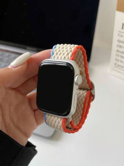 St.siabe سوار ساعة نايلون مرن قابل للتعديل متعدد الألوان ناعم ومريح للرجال والنساء، متوافق مع أحزمة ساعات أبل 38مم 40مم 41مم 45مم 44مم 42مم 49مم، سوار كاجوال متعدد الاستخدامات، هدية لحفلات المعصم والأعياد، مع ملحقات سلسلة أولترا 9/8/7/6/5/SE/4/3/2/1 كهدية للطلاب في العودة للمدرسة