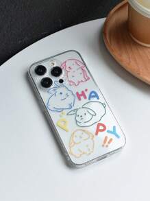 兔子圖案防摔手機殼 - 彩色 - 查看 5