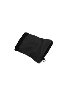Solid Colour Coin Purse Zipper Around - Black - View 3