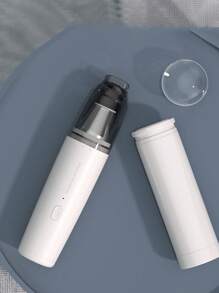 1pc White Cordless Car Vacuum Cleaner, Suitable For Car & Home Use, PC Cleaning, Mini Portable Handheld Car Vacuum Cleaner - White - View 5