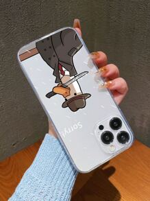 Ốp lưng điện thoại chống sốc Creative Duck TPU tương thích với iPhone 16/15/14/13/12/11/13 Pro Max/7 Plus - Nhiều màu - Xem 2