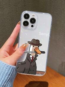 Ốp lưng điện thoại chống sốc Creative Duck TPU tương thích với iPhone 16/15/14/13/12/11/13 Pro Max/7 Plus - Nhiều màu - Xem 3