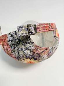 1pc Women Allover Print Casual Baseball Cap, For Outdoor - Multicolor - View 3