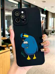 Ốp điện thoại chống rơi họa tiết vịt hoạt hình - Nhiều màu - Xem 1