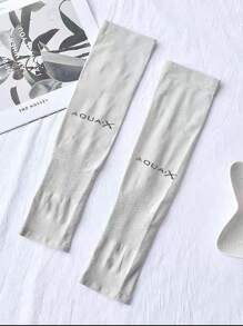 1 cặp tay áo thời trang cho nữ chắc chắn cho cuộc sống hàng ngày - Xám - Xem 2