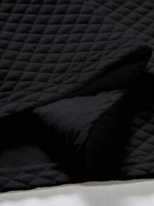 Manfinity Homme Men Letter Graphic Tee - Black - View 3