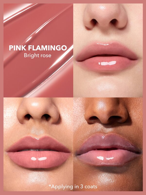 SHEGLAM PoutPerfect Shine Lip PlumperPink Flamingo Moisturizing