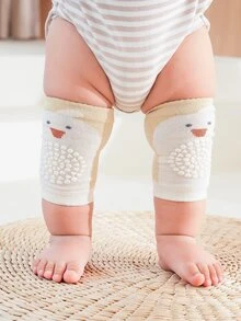2入組嬰兒卡通圖案防滑護膝 - 彩色 - 查看 2