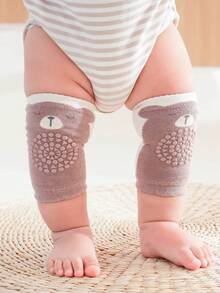 2 miếng bảo vệ đầu gối đồ họa hoạt hình cho bé chống trượt - Nhiều màu - Xem 2