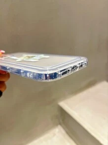 Cat Pattern Phone Case - Multicolor - View 4