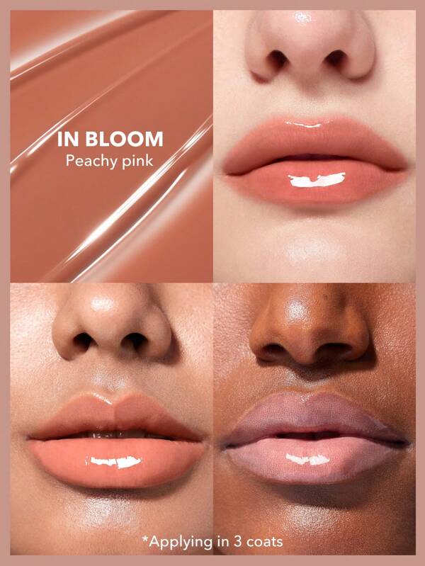 SHEGLAM PoutPerfect Shine Lip PlumperIn Bloom Moisturizing Plumping