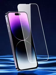 Miếng Dán Cường Lực Bảo Vệ Toàn Màn Hình HD Tương Thích Với iPhone15/15Plus/15Pro/15Promax - trắng - Xem 1