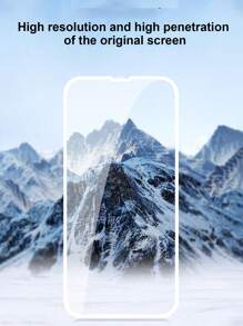 Miếng Dán Cường Lực Bảo Vệ Toàn Màn Hình HD Tương Thích Với iPhone15/15Plus/15Pro/15Promax - trắng - Xem 6