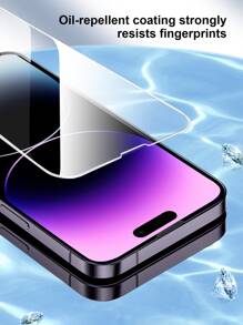 Miếng Dán Cường Lực Bảo Vệ Toàn Màn Hình HD Tương Thích Với iPhone15/15Plus/15Pro/15Promax - trắng - Xem 7