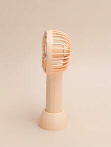 1入組塑料電風扇現代家用耳飾電風扇 - 黃色 - 查看 3