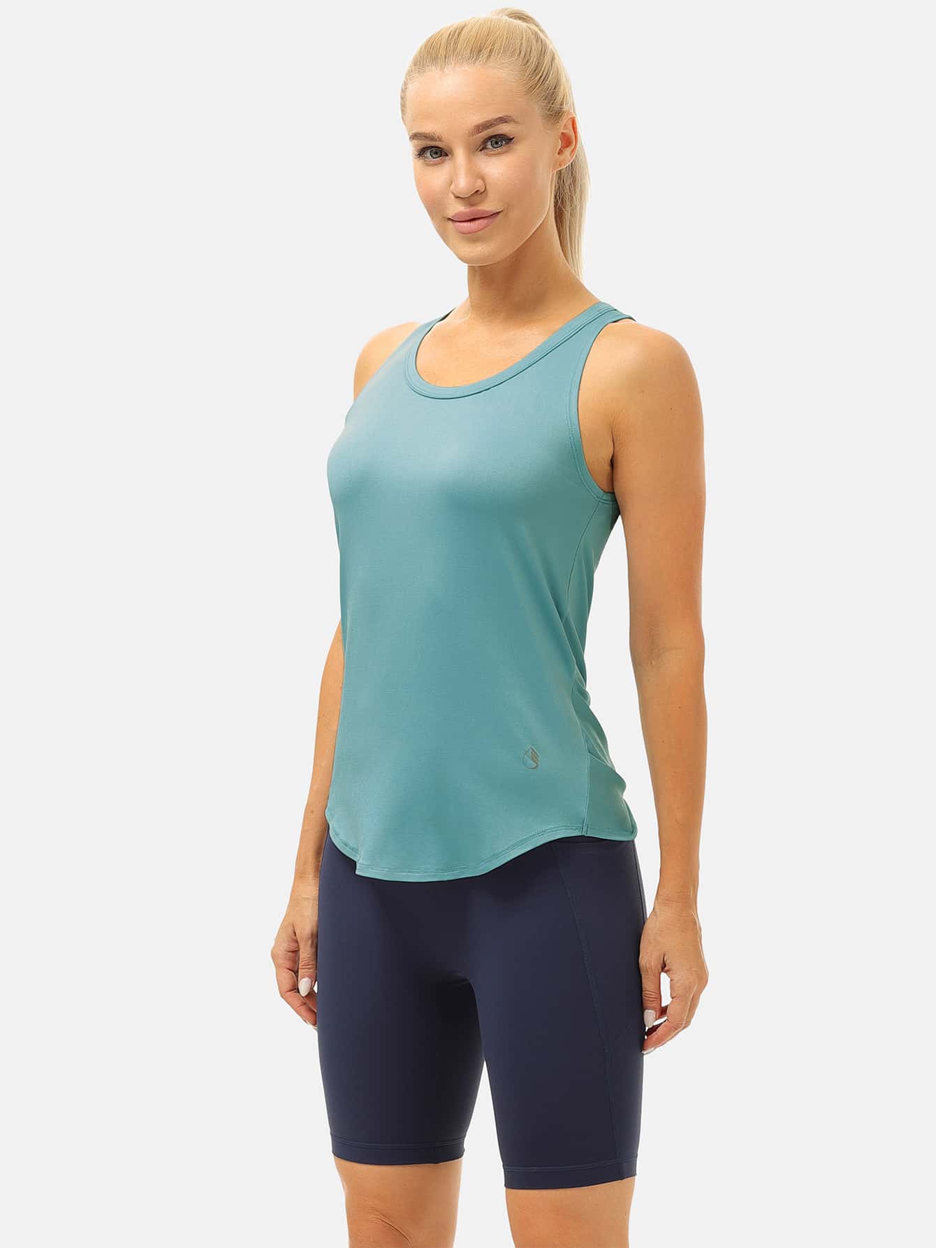 Knotted workout tank online