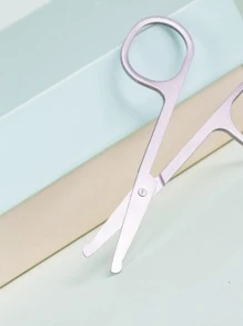 NEFOUME Stainless Steel Nose Hair Scissors - Silver - View 4