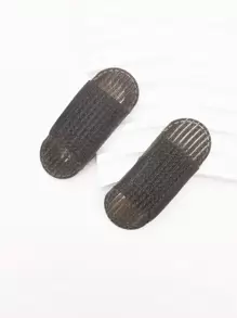 2pcs Hair Volume Increase Fluffy Pad - Coffee Brown - View 1