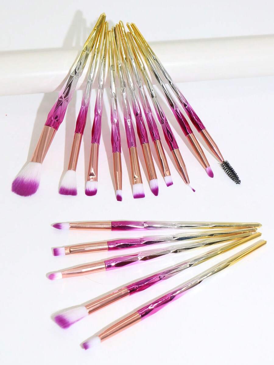 15件套化妆刷套装，化妆刷套装，化妆刷包，化妆刷套装，全套化妆刷，化妆刷套装，全套化妆工具，刷子套装，化妆刷套装，化妆礼盒套装 - 彩色 - 查看 1