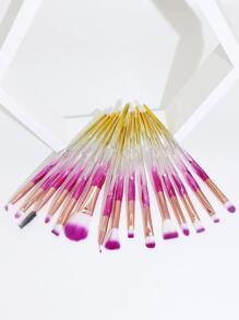 15件套化妆刷套装，化妆刷套装，化妆刷包，化妆刷套装，全套化妆刷，化妆刷套装，全套化妆工具，刷子套装，化妆刷套装，化妆礼盒套装 - 彩色 - 查看 6