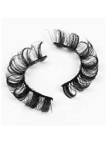 10pairs Volumized Faux Mink False Eyelashes Strip Lashes, Lashes, Eyelashes, Fake Lashes