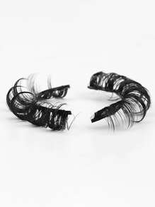 10pairs Volumized Faux Mink False Eyelashes Strip Lashes, Lashes, Eyelashes, Fake Lashes