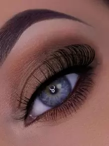 10pairs Volumized Faux Mink False Eyelashes Strip Lashes, Lashes, Eyelashes, Fake Lashes