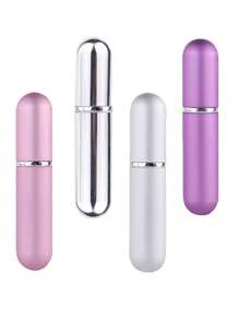 4入組5ML迷你便攜可填充香水瓶噴瓶 - 彩色 - 查看 1